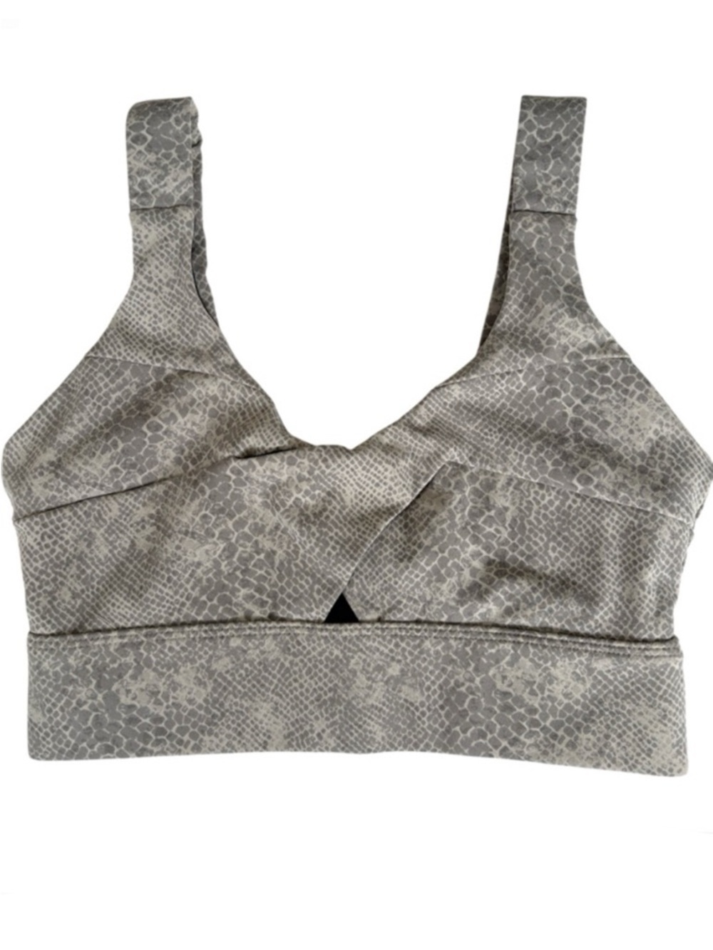 EUC VARLEY Let’s Go Staunton Sports Bra Seneca Rock Watersnake Size Small